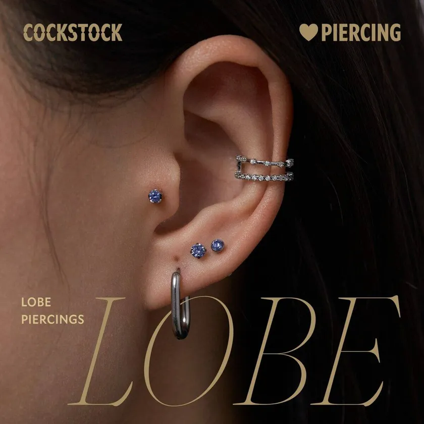COCKSTOCK Lobe Piercings — cover