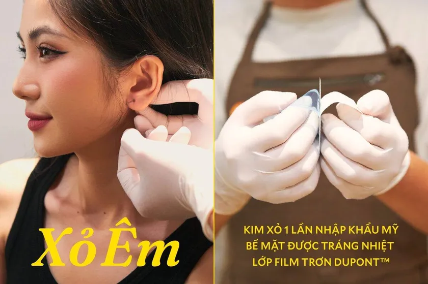 Xỏ Êm — Gentle piercing with Precision needles
