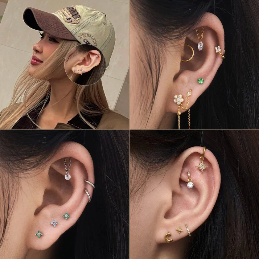 Curated stacking grid