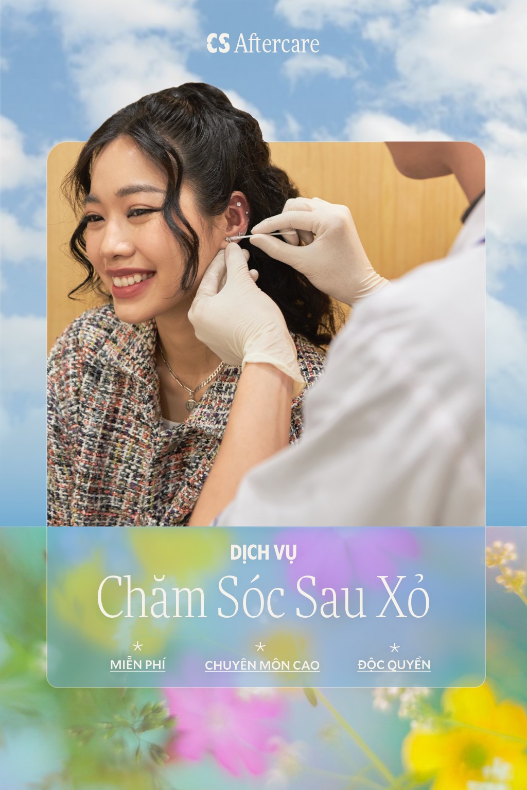 Dịch Vụ Chăm Sóc Sau Xỏ — Miễn Phí, Chuyên Môn Cao, Độc Quyền