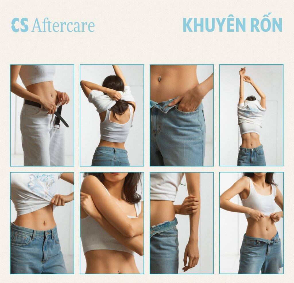 CS Aftercare — Khuyên rốn navel piercing aftercare