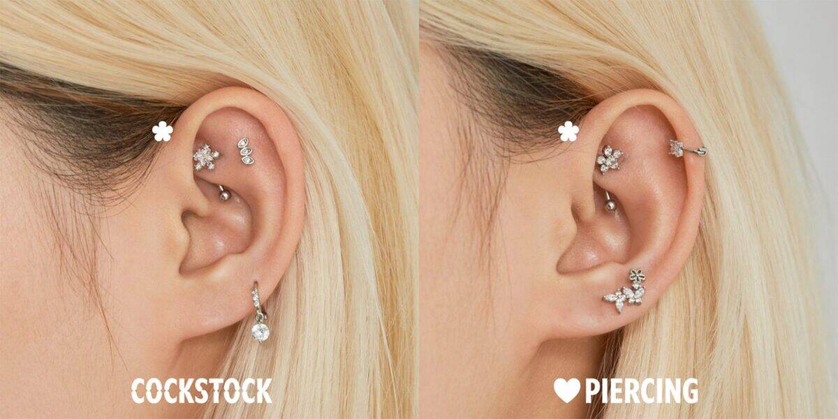 Rook styling duo — COCKSTOCK ♥PIERCING
